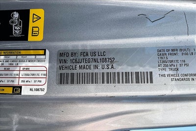 2022 Jeep Gladiator Mojave