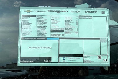 2025 Chevrolet Silverado 3500 HD Chassis Cab Work Truck