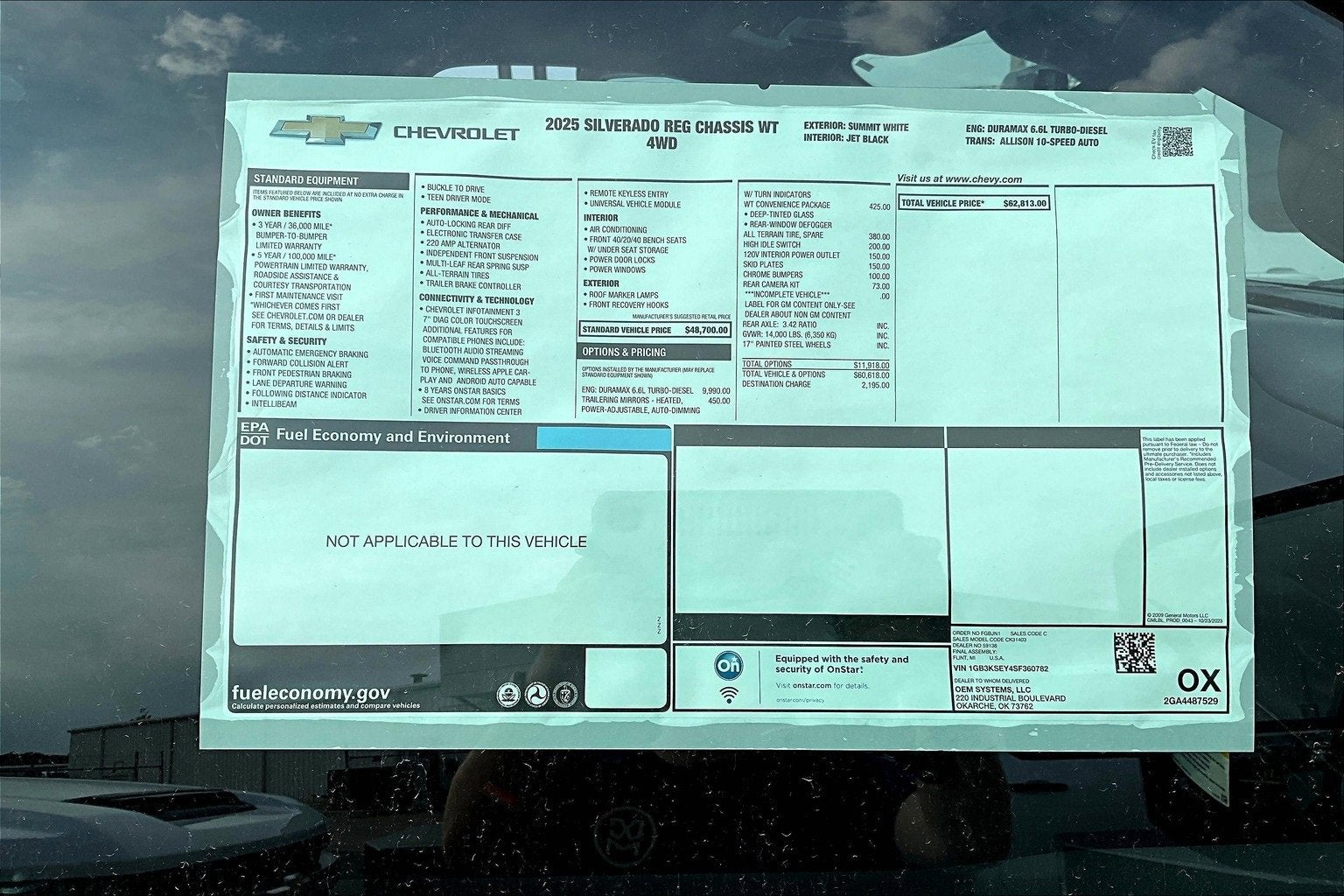 2025 Chevrolet Silverado 3500 HD Chassis Cab Work Truck