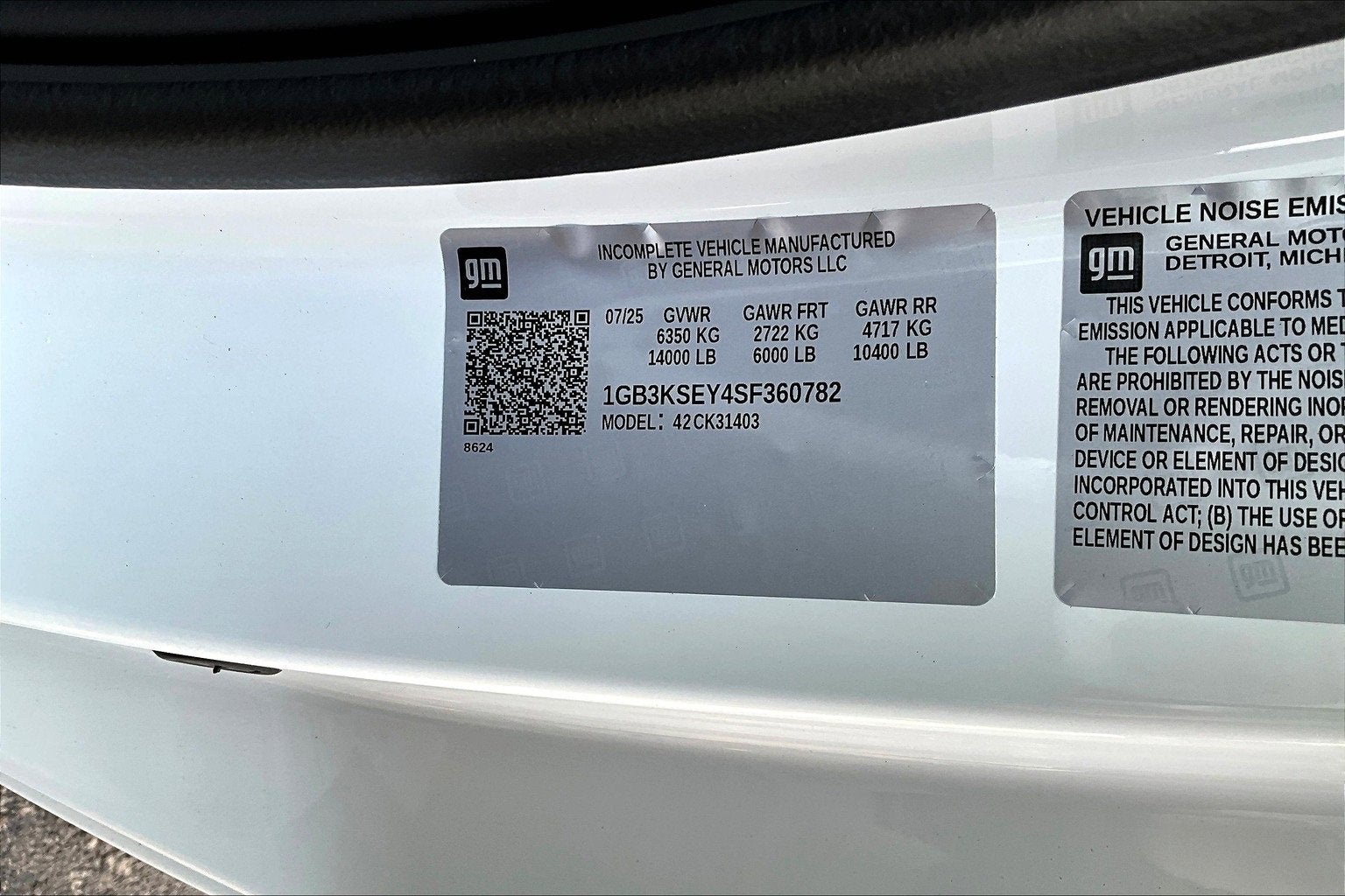 2025 Chevrolet Silverado 3500 HD Chassis Cab Work Truck