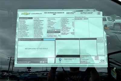 2025 Chevrolet Silverado 3500 HD Chassis Cab Work Truck