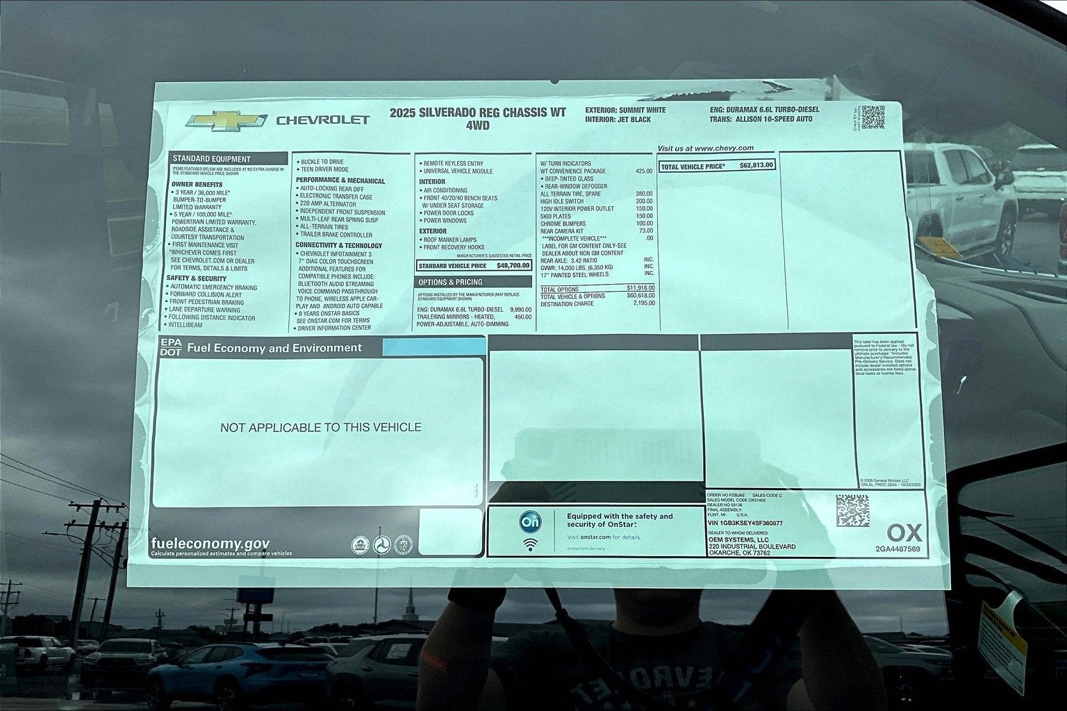 2025 Chevrolet Silverado 3500 HD Chassis Cab Work Truck