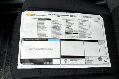 2025 Chevrolet Silverado 3500 HD Chassis Cab Work Truck