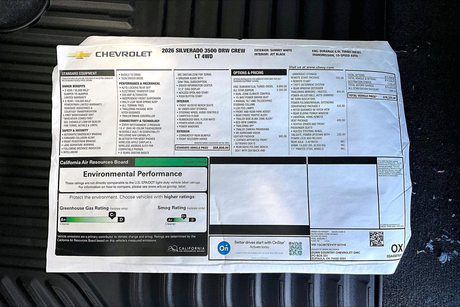 2026 Chevrolet Silverado 3500 HD LT