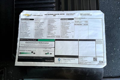 2025 Chevrolet Silverado 2500 HD Custom