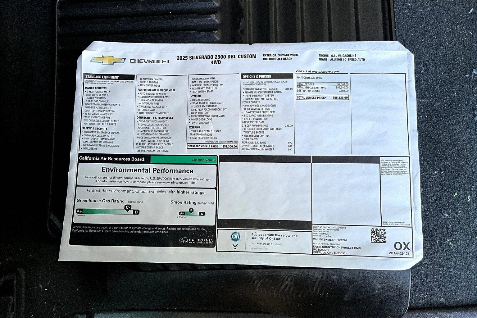 2025 Chevrolet Silverado 2500 HD Custom