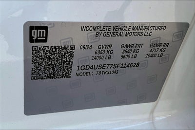 2025 GMC Sierra 3500 HD Chassis Cab Pro