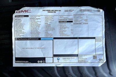2025 GMC Sierra 3500 HD Chassis Cab Pro