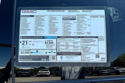2025 GMC Acadia Elevation