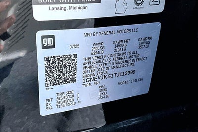 2026 Chevrolet Traverse Z71