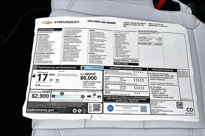 2026 Chevrolet Tahoe Premier