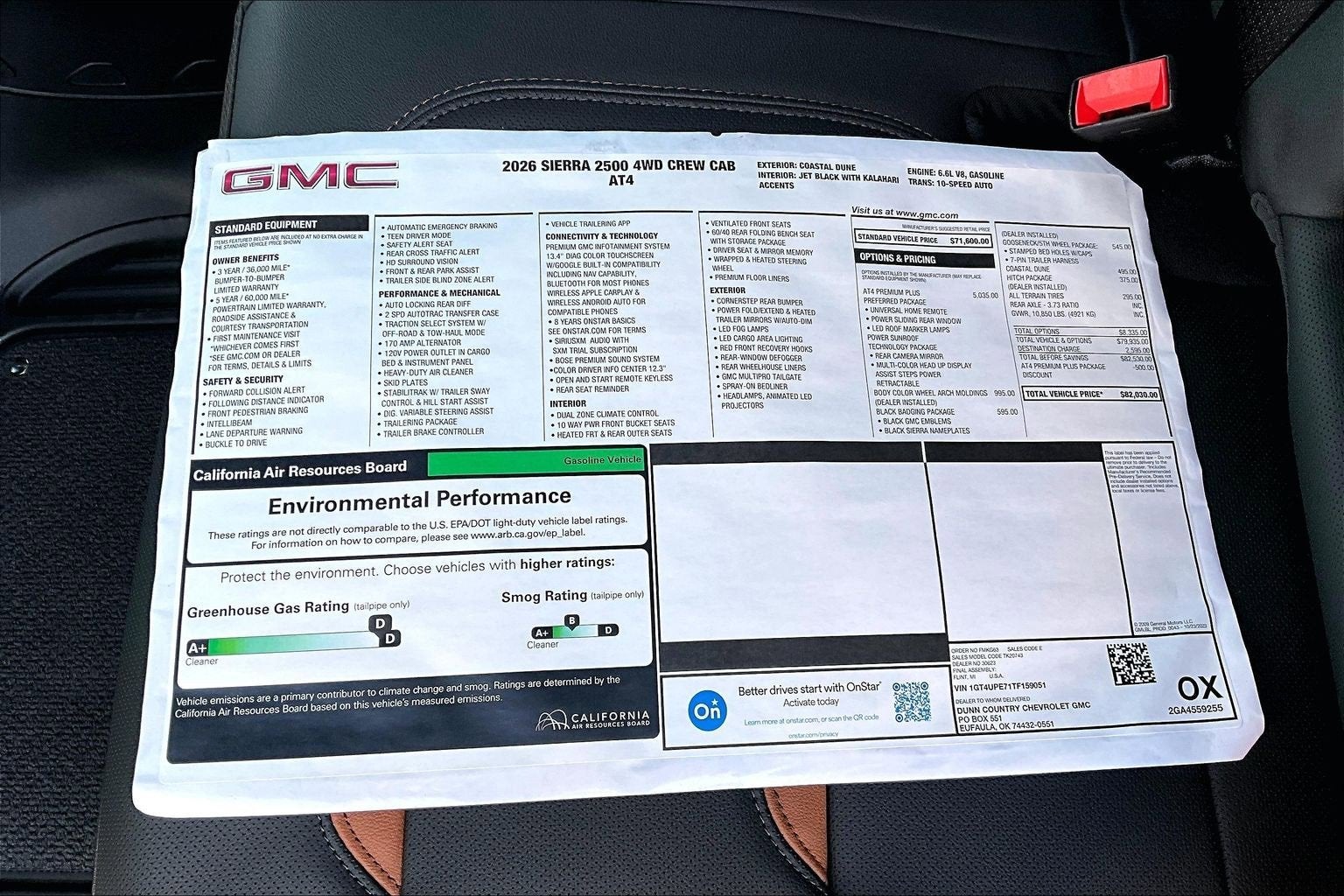 2026 GMC Sierra 2500 HD AT4