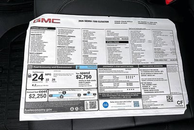 2026 GMC Sierra 1500 Elevation