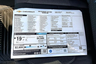 2026 Chevrolet Silverado 1500 Custom