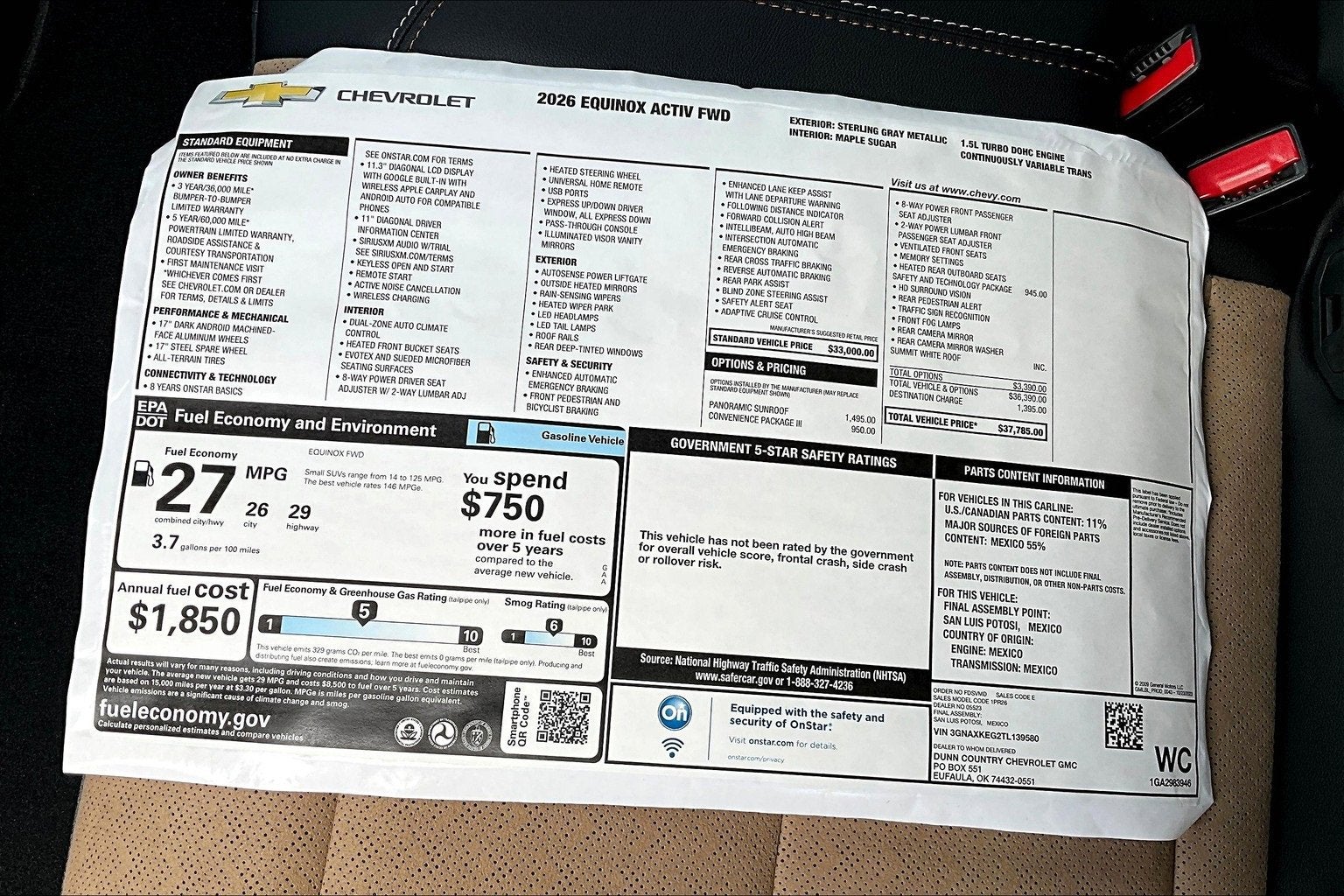 2026 Chevrolet Equinox ACTIV