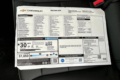 2026 Chevrolet Trax ACTIV