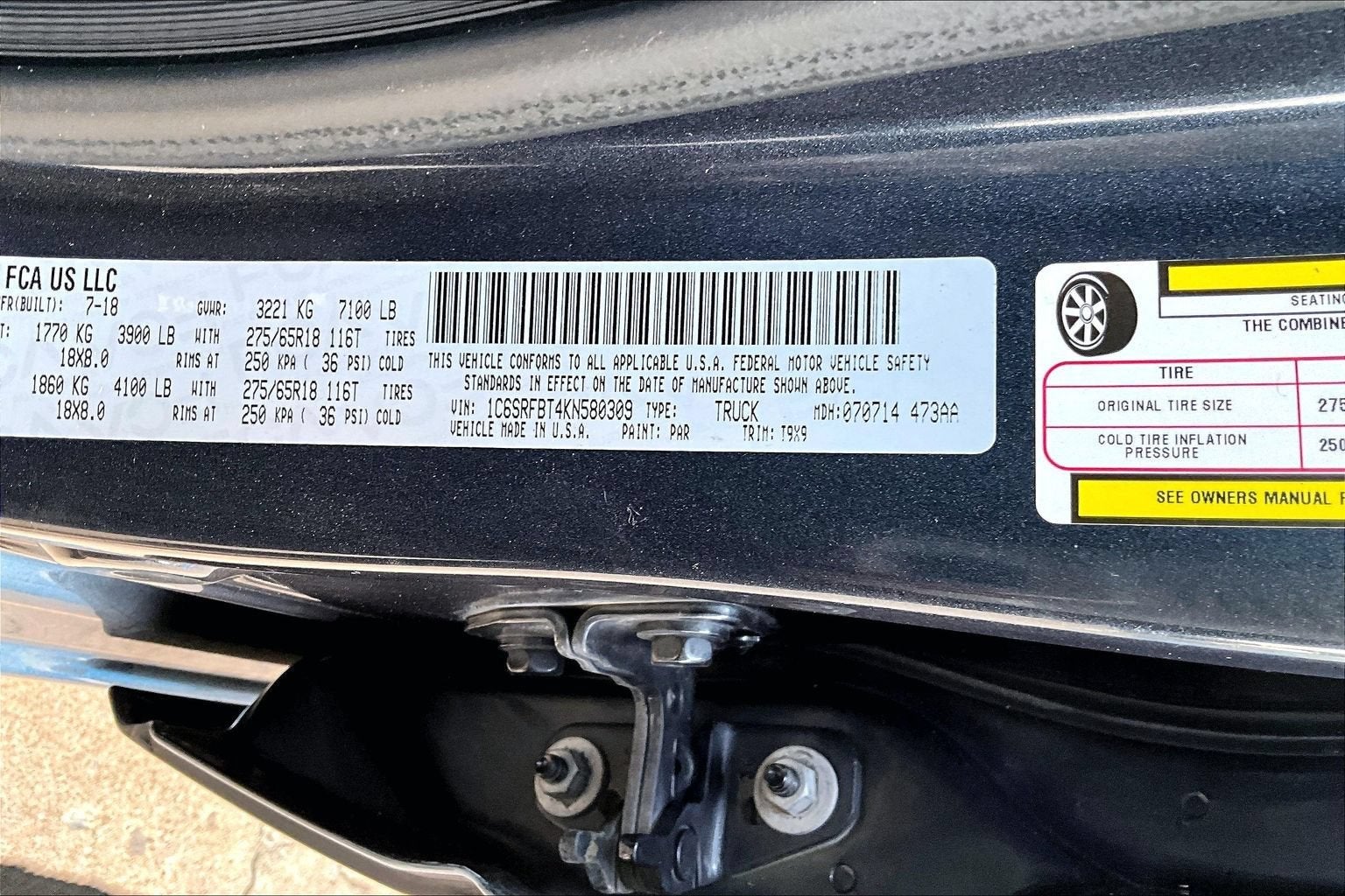 2019 RAM 1500 Big Horn/Lone Star