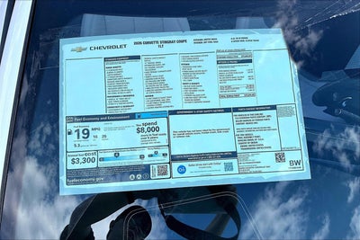 2026 Chevrolet Corvette Stingray 1LT