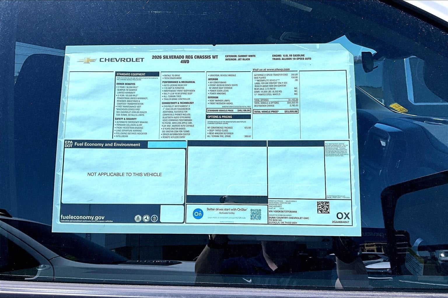 2026 Chevrolet Silverado 3500 HD Chassis Cab Work Truck