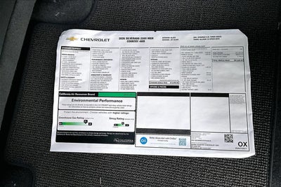 2026 Chevrolet Silverado 2500 HD High Country