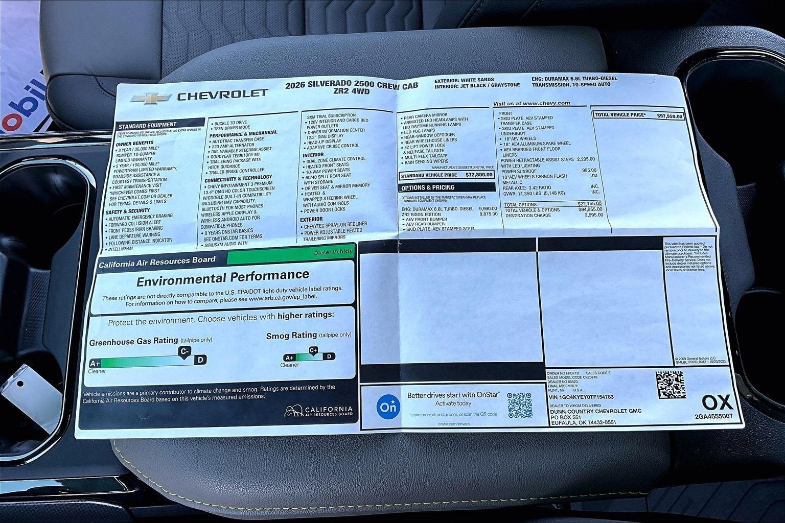 2026 Chevrolet Silverado 2500 HD ZR2