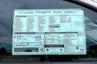 2026 Chevrolet Colorado ZR2