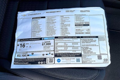 2026 Chevrolet Suburban LS