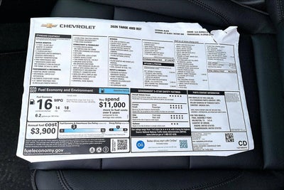 2026 Chevrolet Tahoe RST