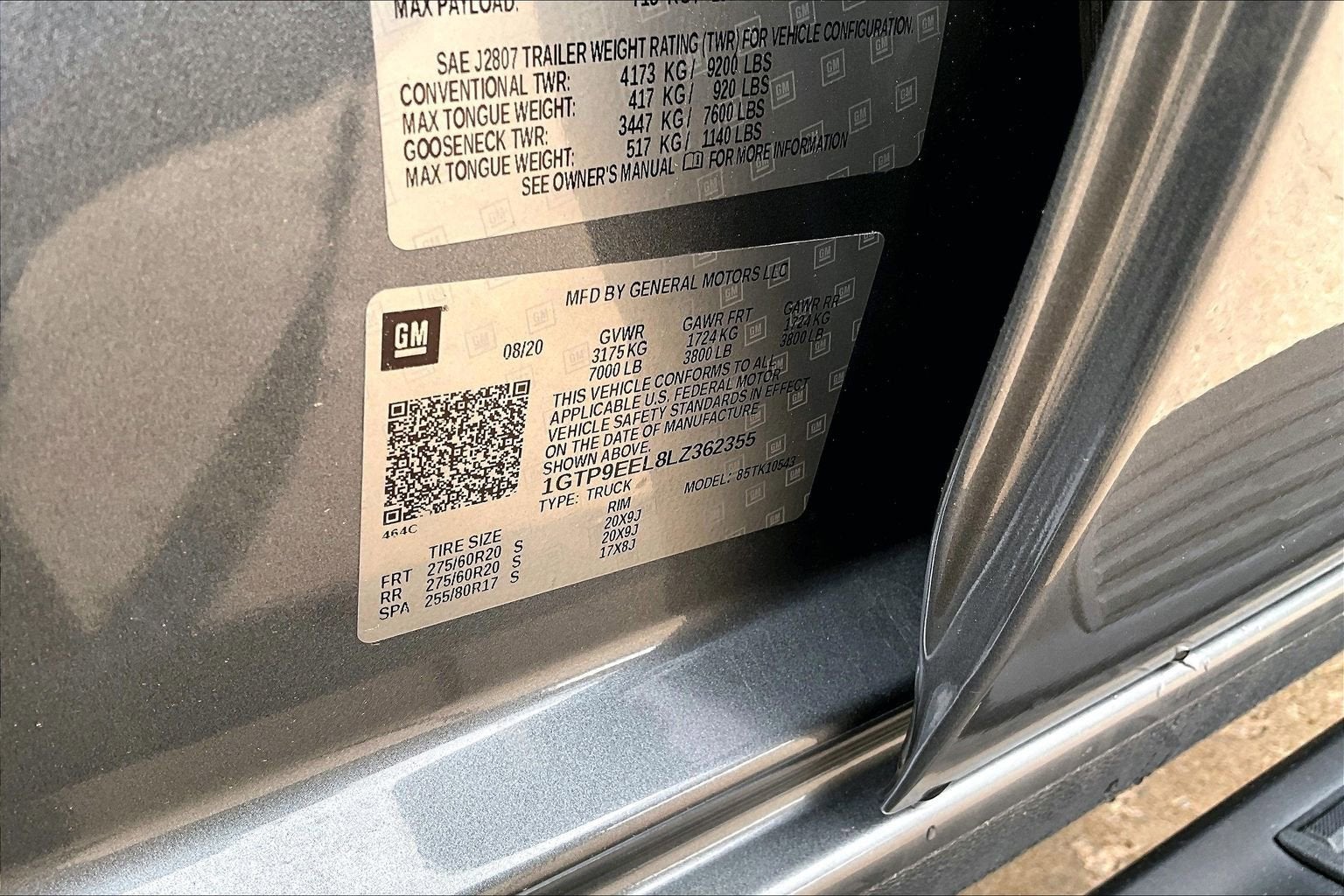 2020 GMC Sierra 1500 AT4