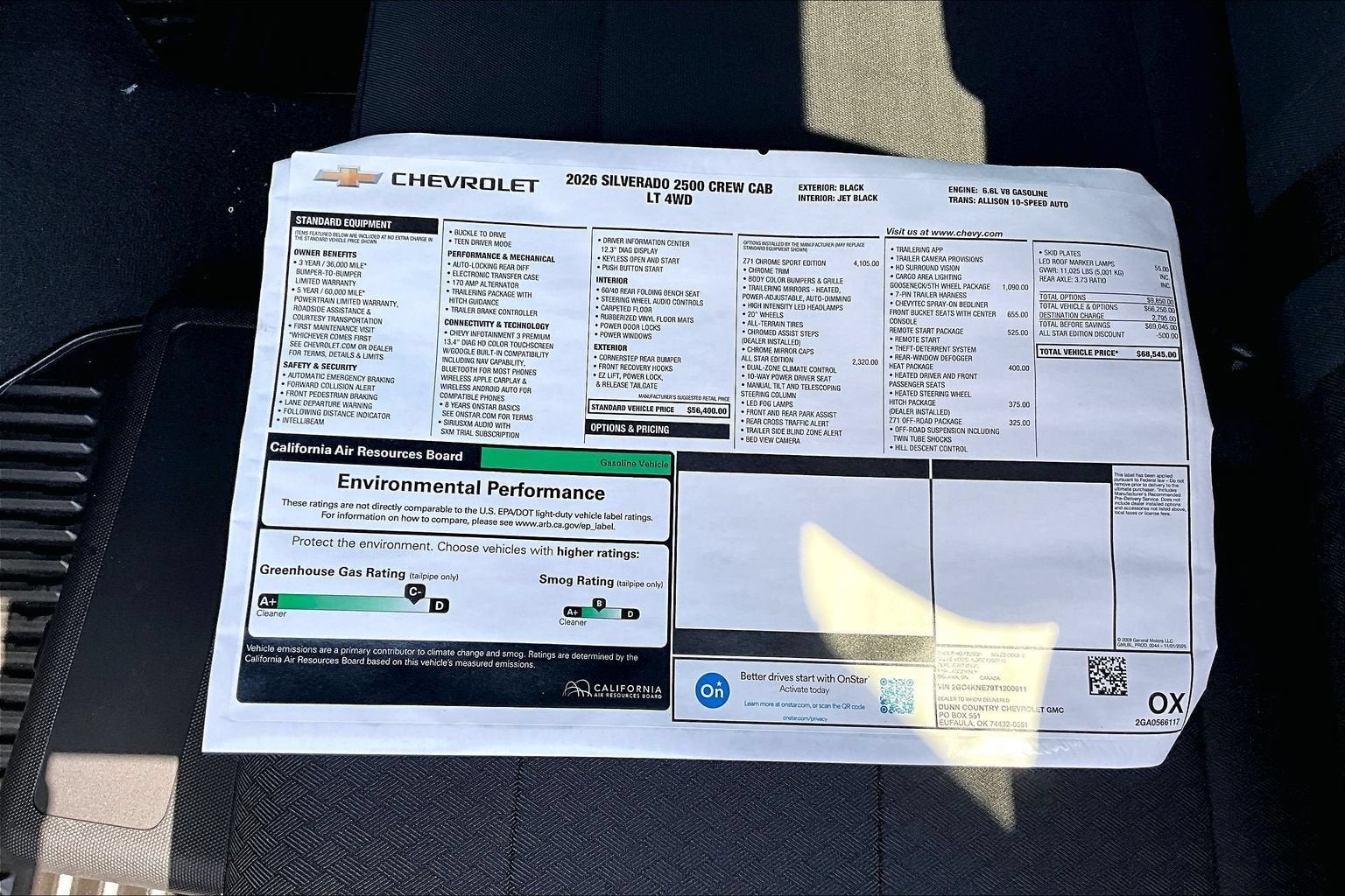 2026 Chevrolet Silverado 2500 HD LT