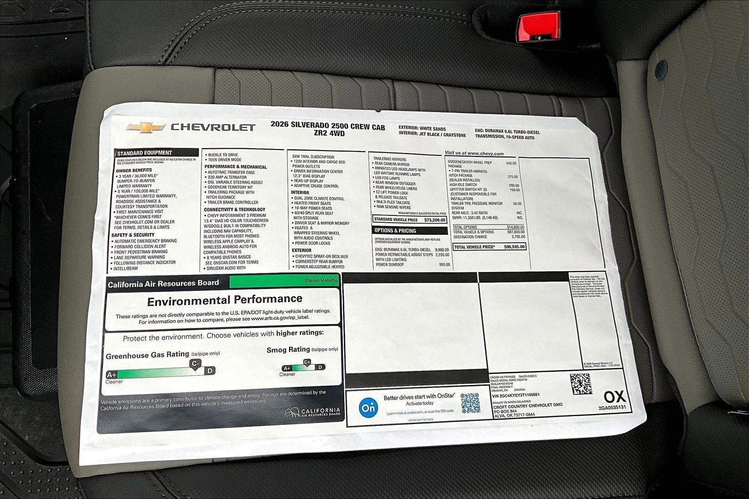 2026 Chevrolet Silverado 2500 HD ZR2