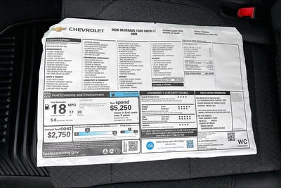 2026 Chevrolet Silverado 1500 LT