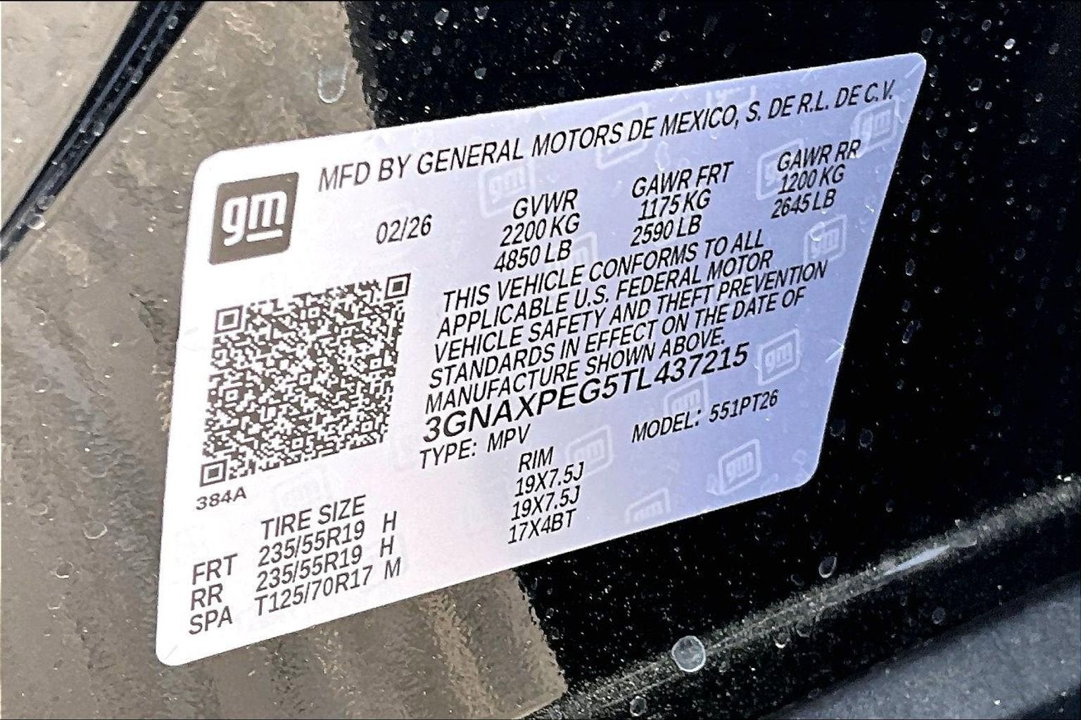 2026 Chevrolet Equinox LT