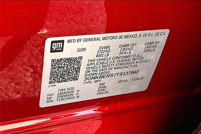 2026 Chevrolet Blazer RS