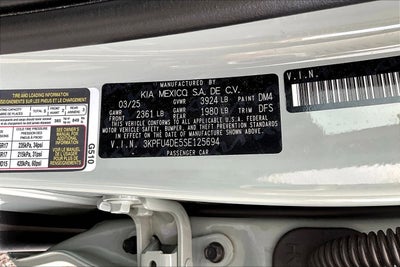 2025 Kia K4 EX