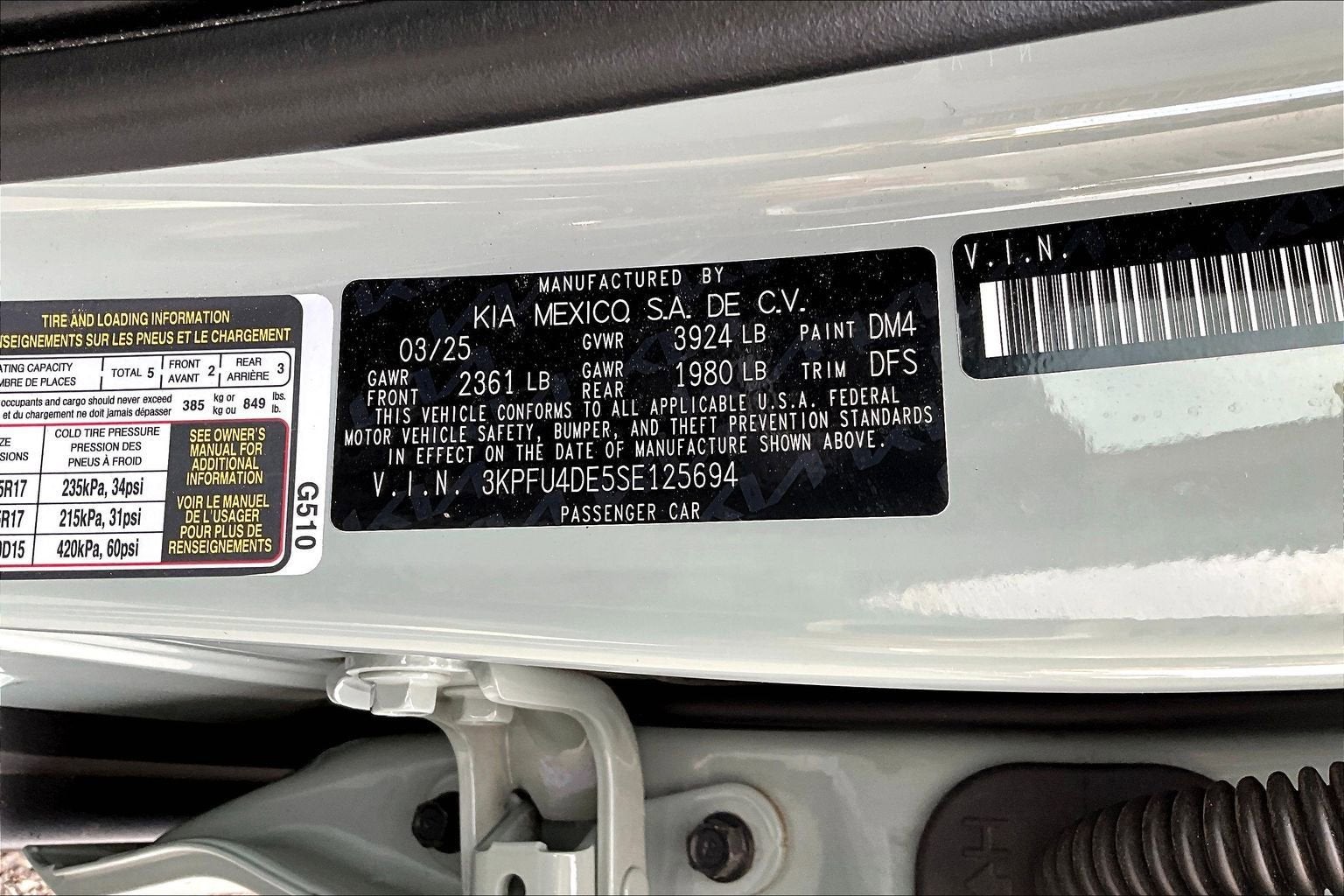 2025 Kia K4 EX