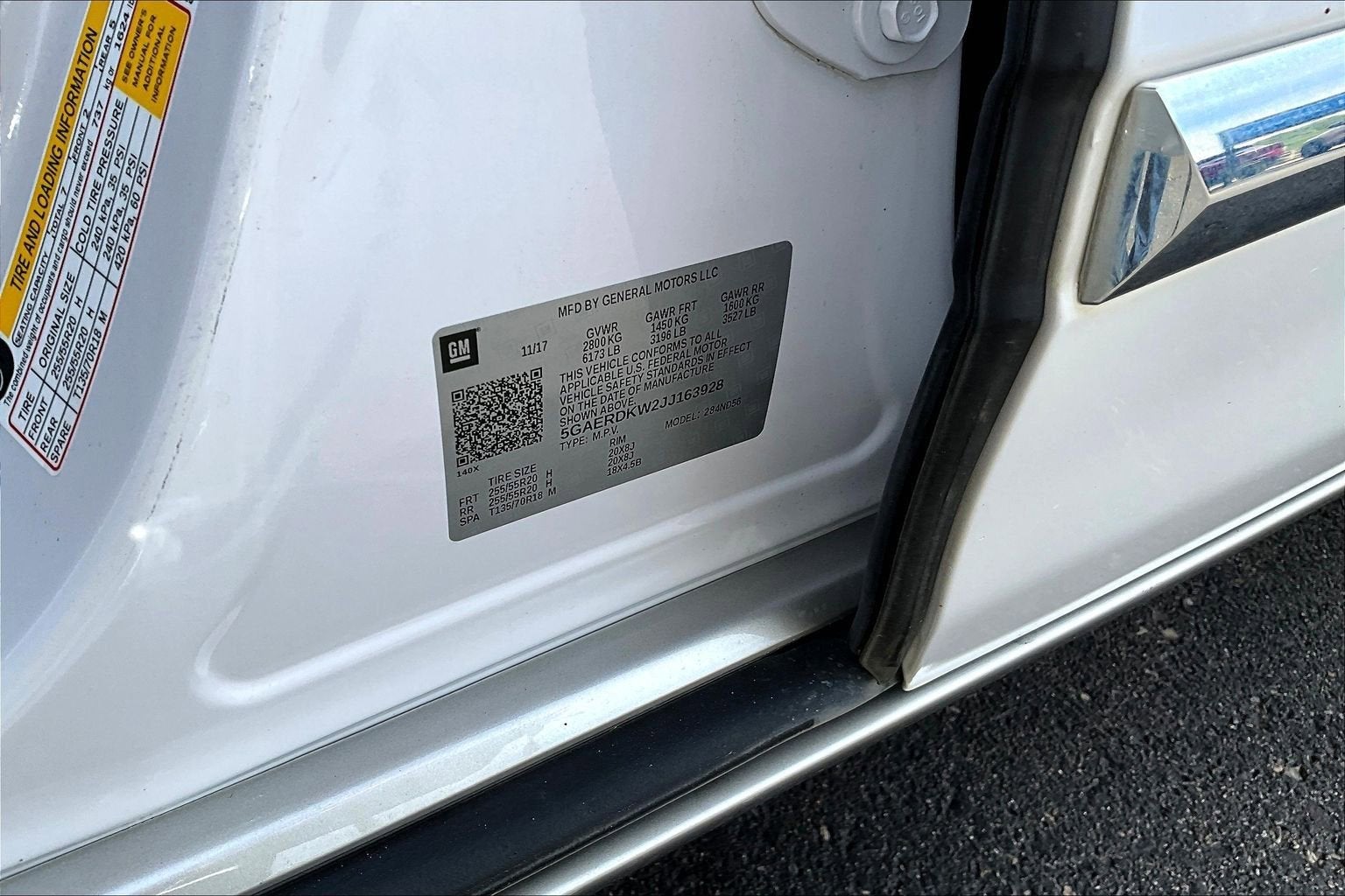 2018 Buick Enclave Avenir