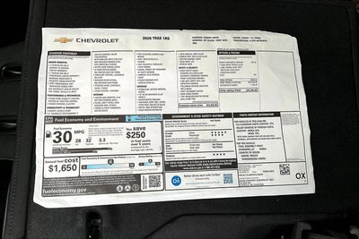 2026 Chevrolet Trax 1RS