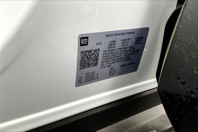 2026 Chevrolet Trax 1RS