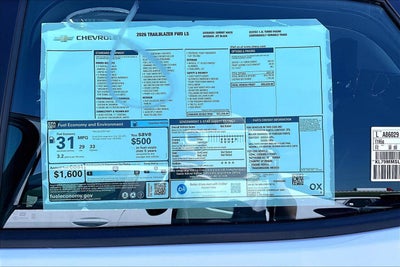 2026 Chevrolet Trailblazer LS