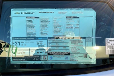 2026 Chevrolet Trailblazer LS