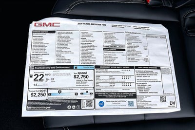 2026 GMC Acadia Elevation
