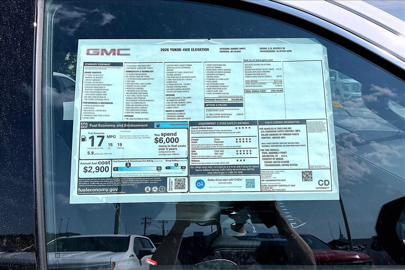 2026 GMC Yukon Elevation