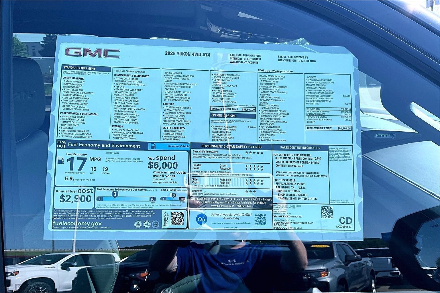 2026 GMC Yukon AT4