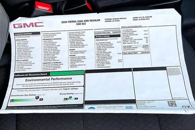 2026 GMC Sierra 2500 HD SLE