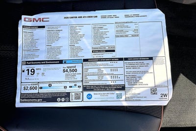 2026 GMC Canyon AT4
