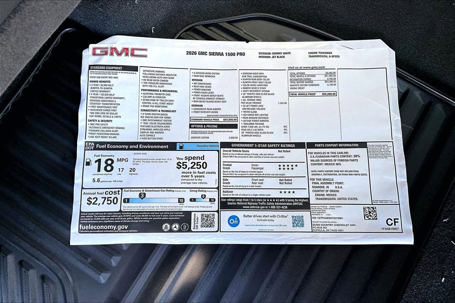 2026 GMC Sierra 1500 Pro