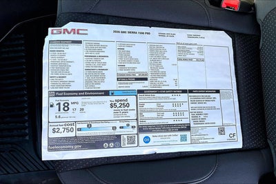 2026 GMC Sierra 1500 Pro