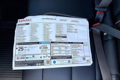 2026 GMC Terrain Denali