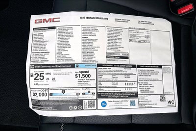 2026 GMC Terrain Denali